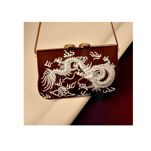 BROWN ALLURE CHINESE DRAGON GARA (G17)